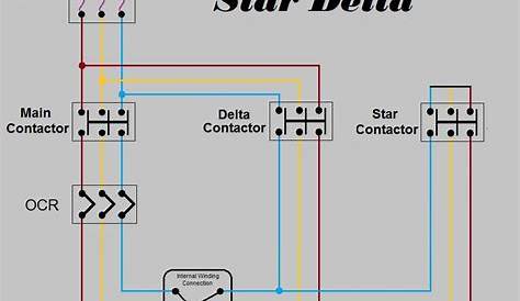 star delta wiring diagrams