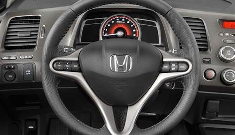 Image: 2010 Honda Civic Coupe 2-door Man Si Steering Wheel, size: 1024