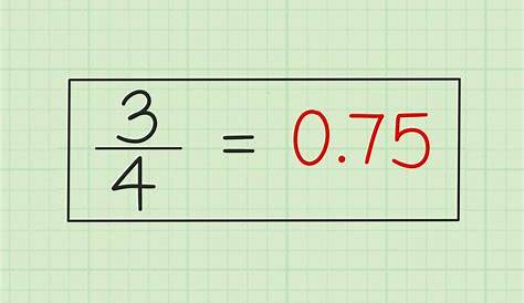 4 Ways to Change a Common Fraction Into a Decimal - wikiHow