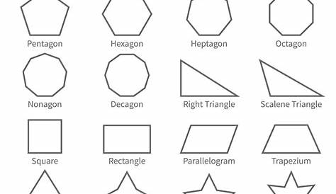 geometric shapes printable