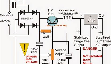 24v dc power supply circuit diagram