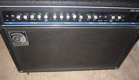 Ampeg SS140C 2x12 Stereo Amp Black | M.J Vintage Amps | Reverb