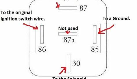 Wiring Diagram For A Five Pin Relay