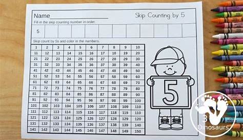 skip counting by 2's worksheets