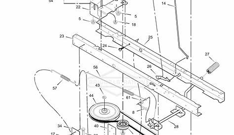 Murray 425007x92A - Lawn Tractor (2002) Parts Diagram for Motion Drive