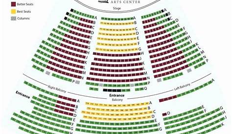 hemmens cultural center seating chart