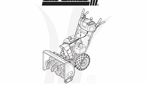 Cub Cadet Two Stage Snow Thrower User manual | Manualzz