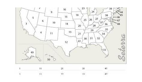 Label 50 States Worksheet | States and capitals, Map quiz, Maps for kids