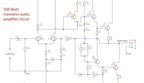 b778 d998 amplifier circuit diagram