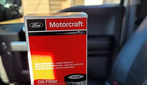 Motorcraft Oil Filter for 2016 2.7 - Ford F150 Forum - Community of