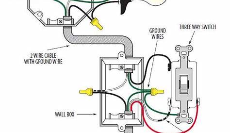 3 way switching circuit diagram