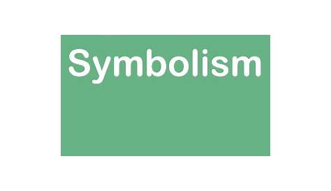 symbols and symbolism pdf