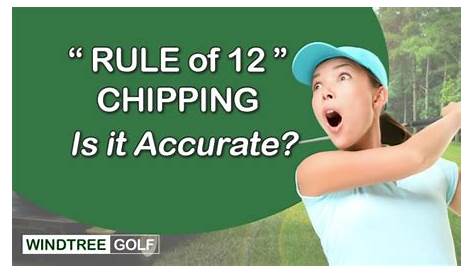 Rule of 12 Chipping in Golf (is it Accurate?)
