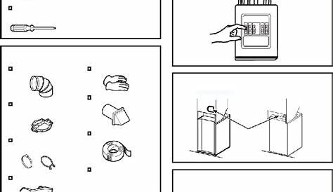 GE GUD27ESSMWW Washer/Dryer Installation instructions manual PDF View