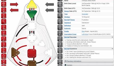 human design chart reading