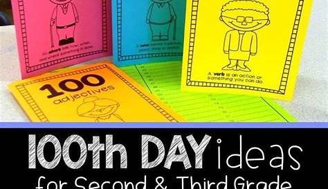These 100th day activities for kids will give second and third grade