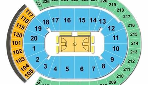 pnc arena raleigh seating chart with rows