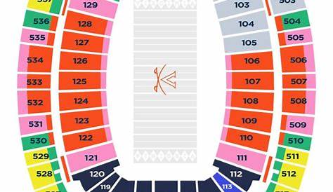 West Virginia University Football Stadium Seating Chart | Elcho Table