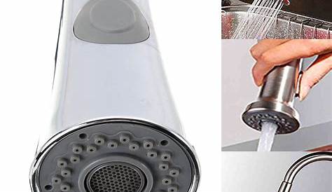Mayitr ABS Spray Head Kitchen Sink Faucet Pull Down Spray Shower Head