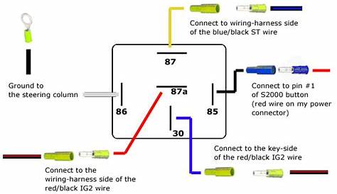 wiring diagram for relay