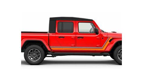 jeep gladiator side decals