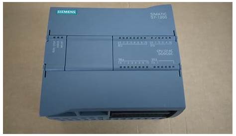 Siemens S7 1200 CPU 1214C ( 6ES7 214-1AE30-0XB0 ) - Venta automatas