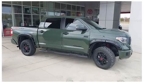 New owner of a 2020 TRD PRO Tundra Army Green | Toyota Tundra Forum