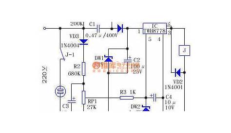 Over-voltage automatic power off device - Control_Circuit - Circuit