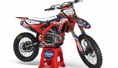 Dirt Bike Graphics Kits Honda : impeccable look to your motocross