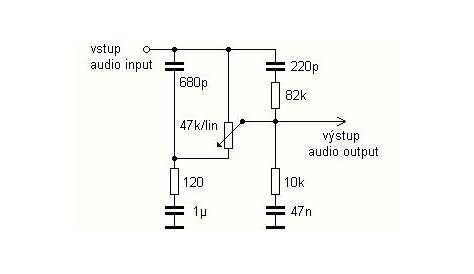variable loudness control schematic