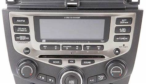2004 Honda Accord Radio or CD Player from Car Parts Warehouse | Add to Cart