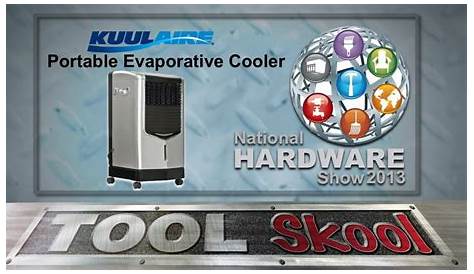 Kuulaire Portable Evaporative Air Cooler - First Look - YouTube