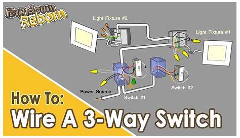 How To Wire 3 Lights One Switch Diagram Uk | Homeminimalisite.com