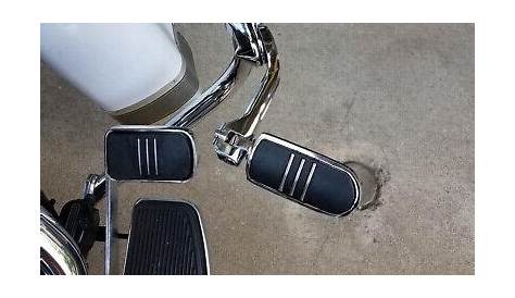 Chrome Motorcycle Highway Foot Pegs For Harley Davidson Street Glide