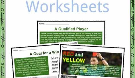 soccer worksheets