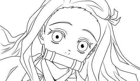 Printable Coloring Nezuko Coloring Pages - Get Your Hands on Amazing