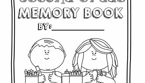 End of Year Memory Book BUNDLE ! PreK to 8th Grade ! | Memory books