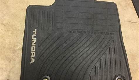 Genuine OEM Toyota Tundra All Weather Floor Mats for Sale in Redmond