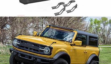 2023 ford bronco running boards