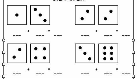 12 Best Images of Dice Math Worksheets - Dice Addition Worksheets