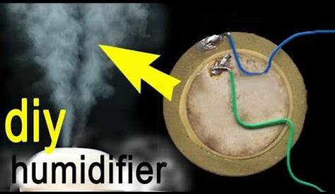 how to make an ultrasonic humidifier,circuit diagram - YouTube