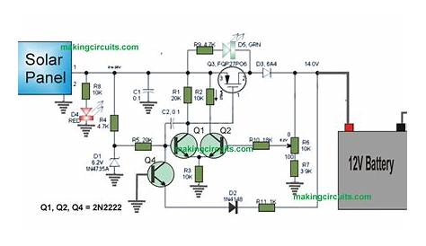 solar charge controller circuit
