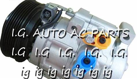 Car A/C Compressor Pump For Mazda CX 7 2.3L 2.5L 2009 2012 AC
