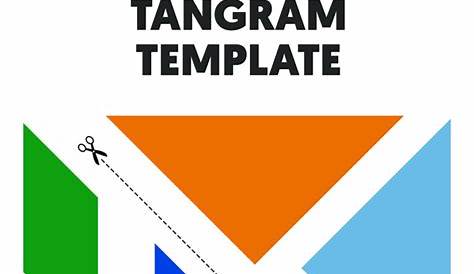 Tangram for Kids | Printable Template + Pack of Shapes