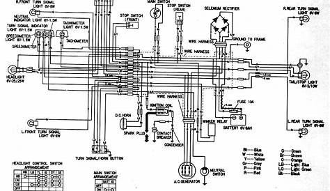 Voltase hobby: Honda CB125S Motorcycle Electrical Circuit Diagram
