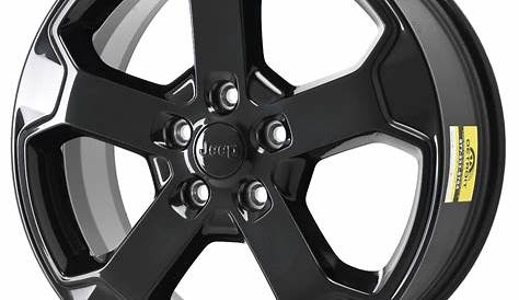 JEEP GRAND CHEROKEE 2011 - 2020 GLOSS BLACK Factory OEM Wheel Rim (Not