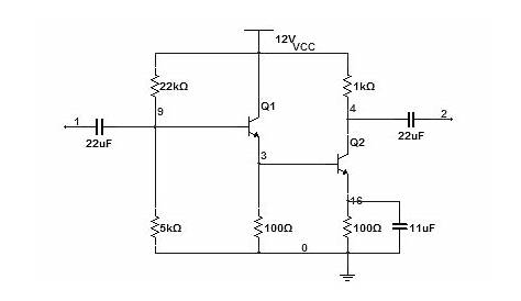 darlington pair circuit diagram