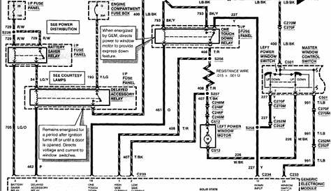 2001 ford windstar wiring diagram original