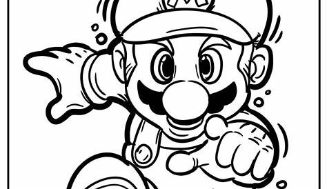 Super Mario Bros Coloring Pages - New And Exciting (2021)