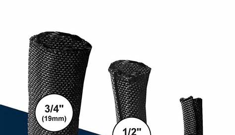 wire loom size chart